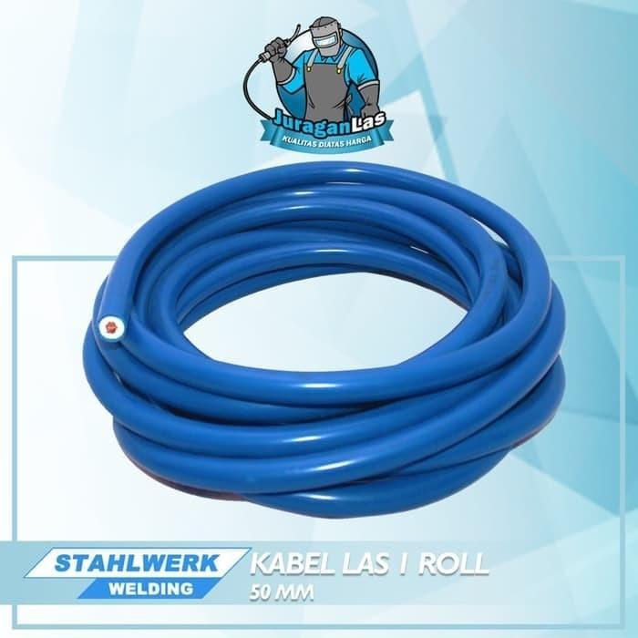 Kabel Las 50Mm Stahlwerk Full Tembaga