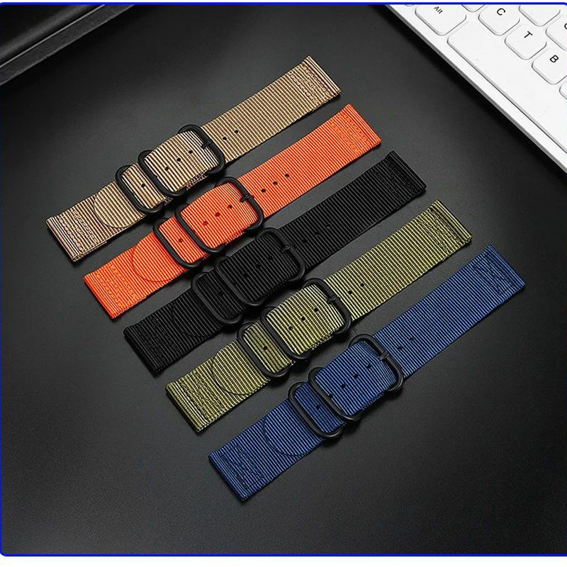 Nylon Watchband For Casio PROTREK Series PRW-6600 PRG-600Y PRG-650 PRG-600 Waterproof Sports 24mm