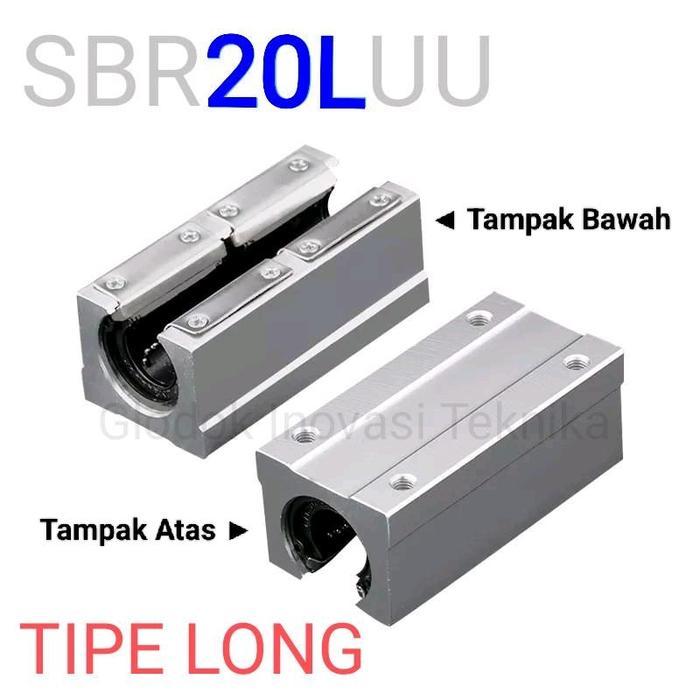 SBR20LUU SBR20 SBR 20 LUU linear guide bearing block sliding cnc rail