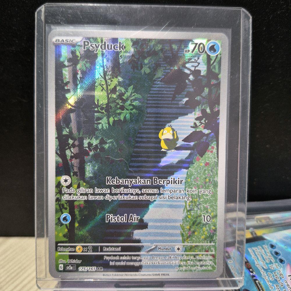 Psyduck AR TCG Pokemon Game Kartu Koleksi Indonesia Card Trading Card Game