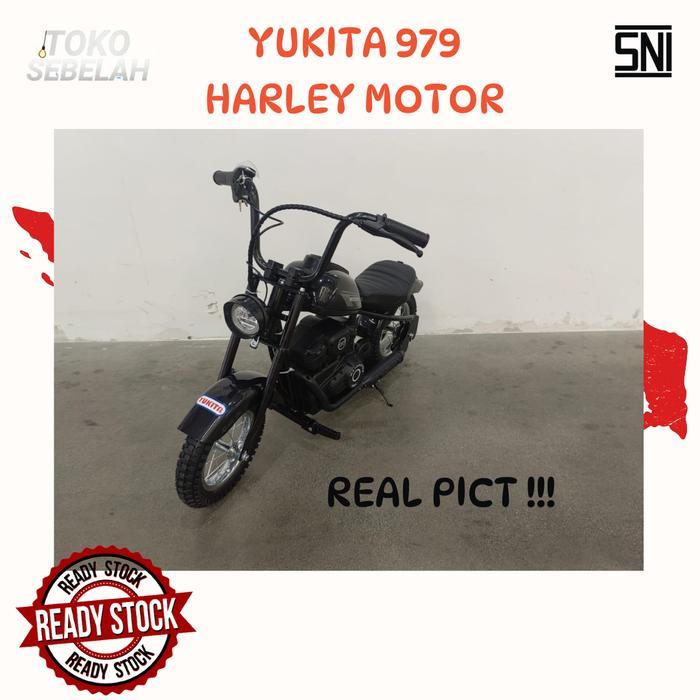 Mainan Anak Motor AKI MOTOR Yukita 979 Harley Motorcycles