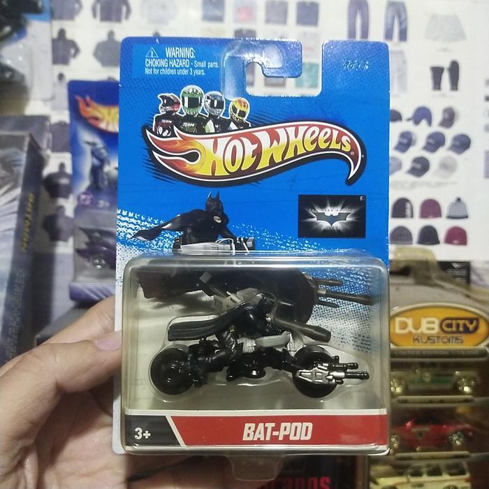 Hotwheels Batpod Figure Mattel Walmart Edition