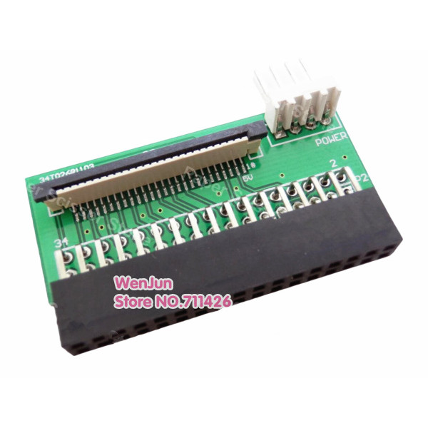new 34 Pin Floppy Interface to 26 pin FFC FPC to PCB Converter Board Adapter --1pcs/lot