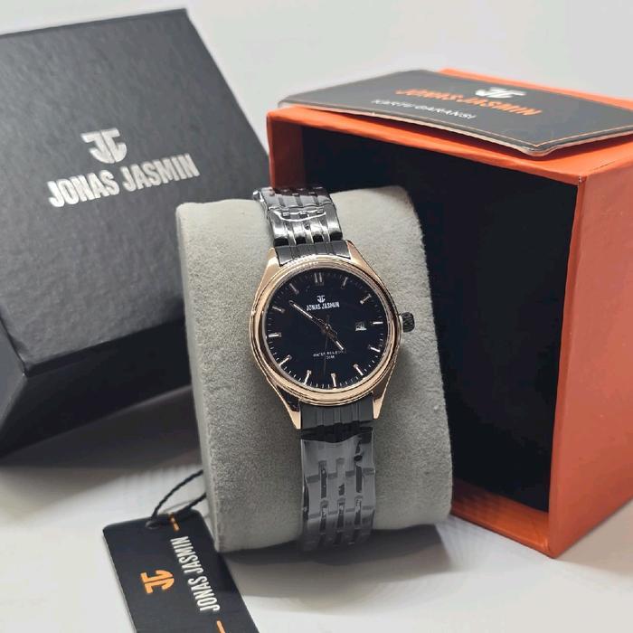 HOT SALE JAM TANGAN WANITA ORIGINAL JONAS JASMIN JJ-3120 MODEL CLASSIC RANTAI STAINLESS WATER