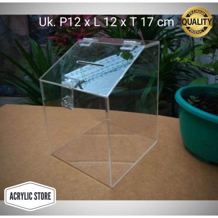 Akrilik Kotak Amal, Acrylic Kotak Saran/Kotak Amal Akrilik Murah Tbk