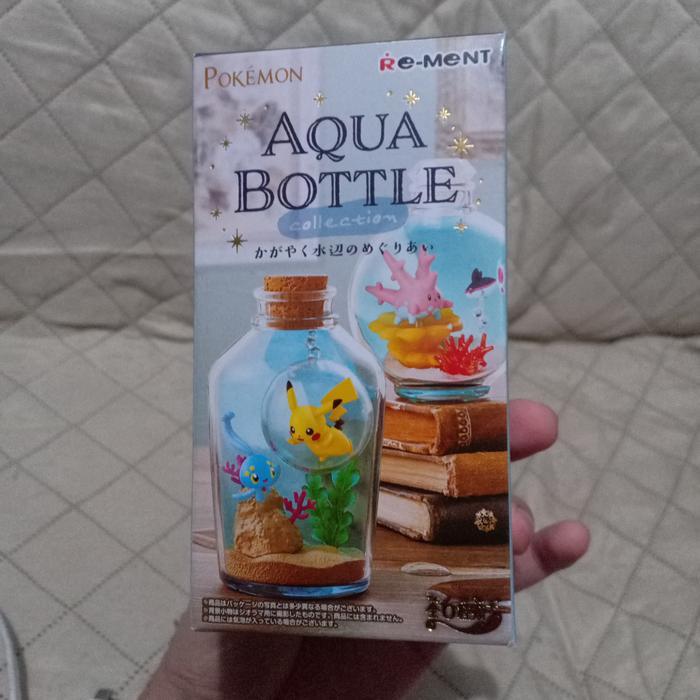HOT SALE POKEMON AQUA BOTTLE TERRARIUM PIKACHU MANAPHY CORSOLA VAPOREON MILOTIC TERMURAH