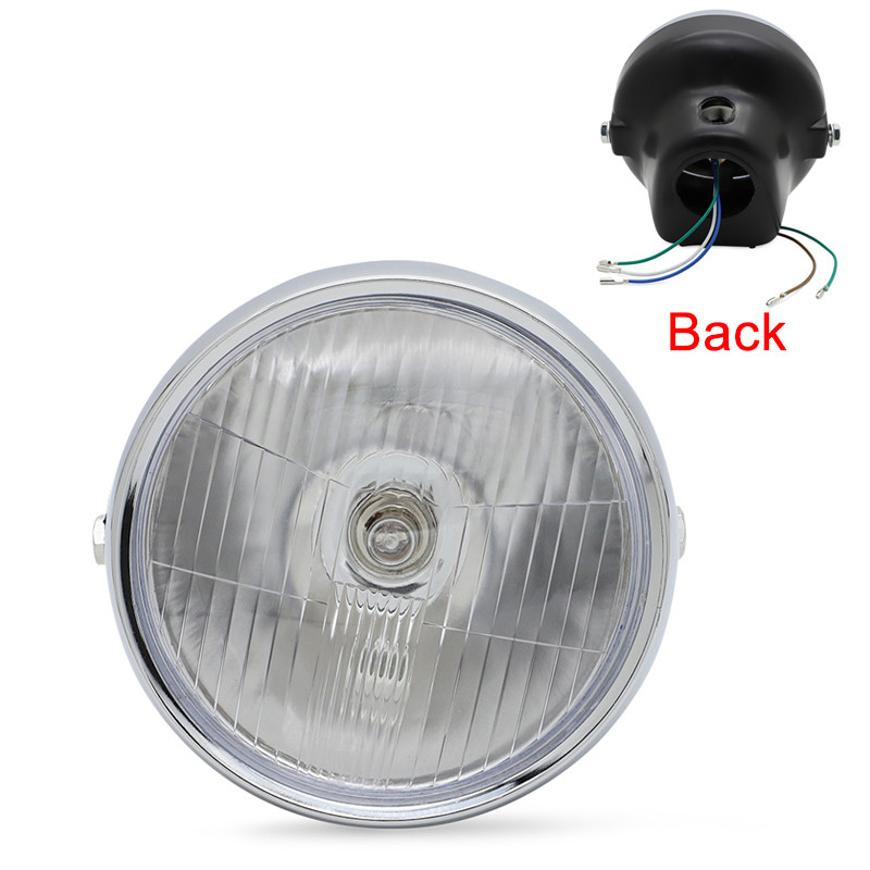 For Yamaha H4 12V Front Headlight Headlamp Head Light Lamp Enduro Dt400 Dt250 Dt175 Dt125 Dt100 Dt80
