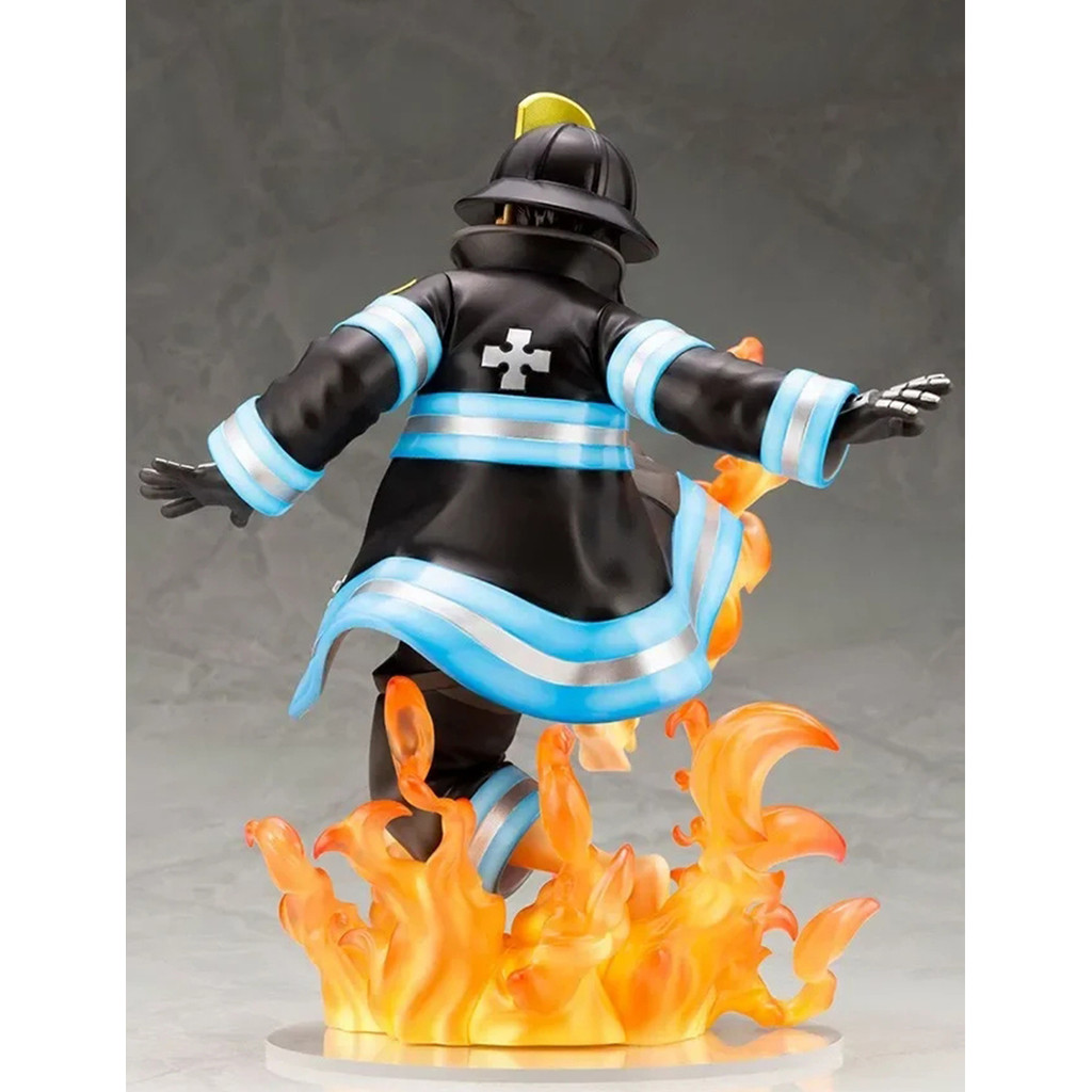Anime Character Collectible Model - Fire Force Enen No Shouboutai Shinra Statue Figure Toy