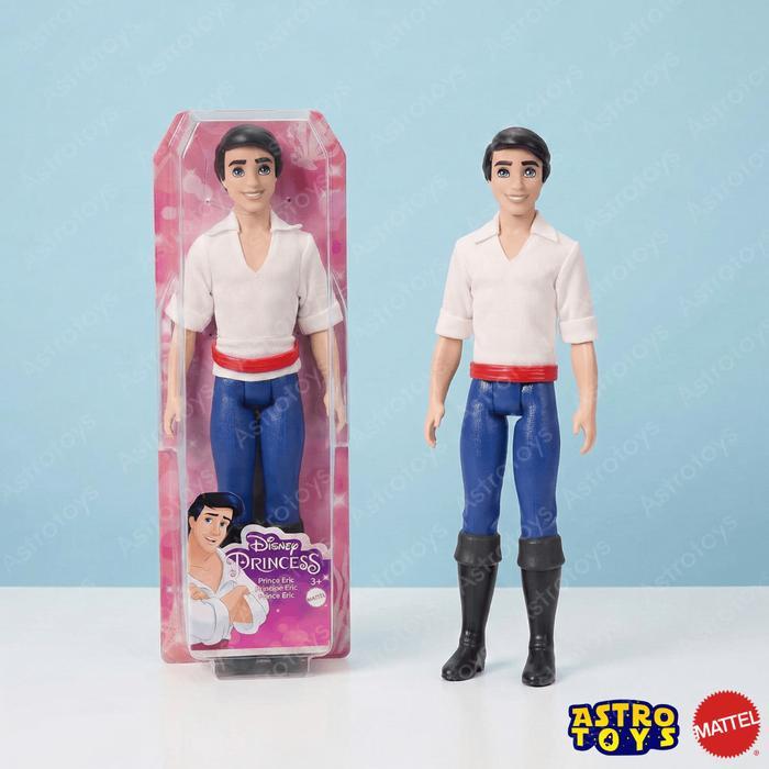 Boneka Disney Princess Eric Ariel Mermaid Original Mattel / Mainan Boneka Barbie Cowok Boneka Berbie