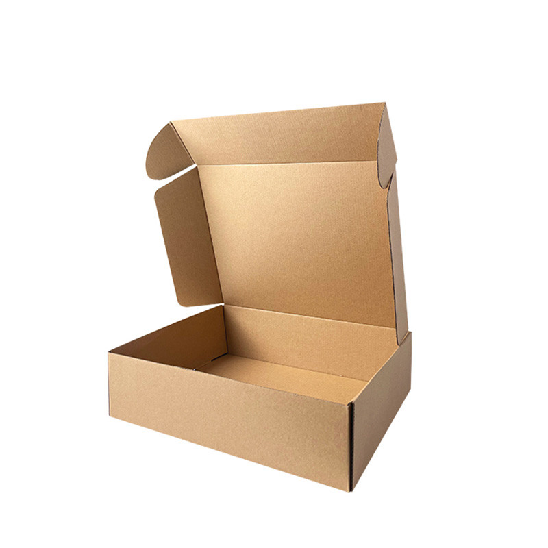 5pcs Large brown 26-33cm white brown carton packaging wedding party small gift chocolate candy event