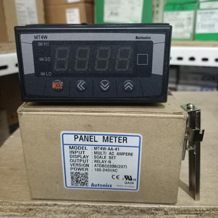 Panel Meter Autonics MT4W-AA-41 Original