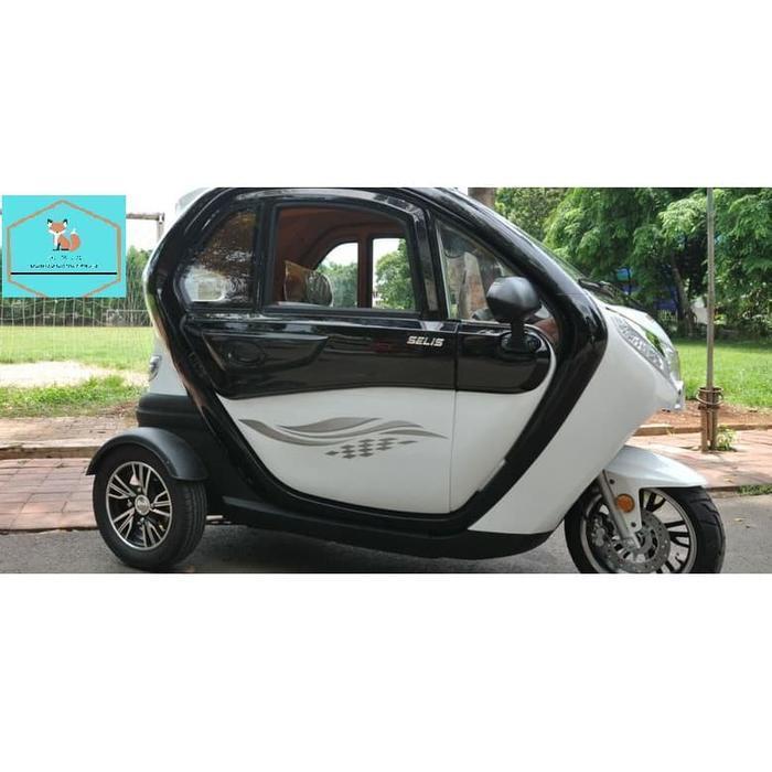 (INDAH CARGO) Sepeda Listrik Selis New Balis Motor Bajay Aki