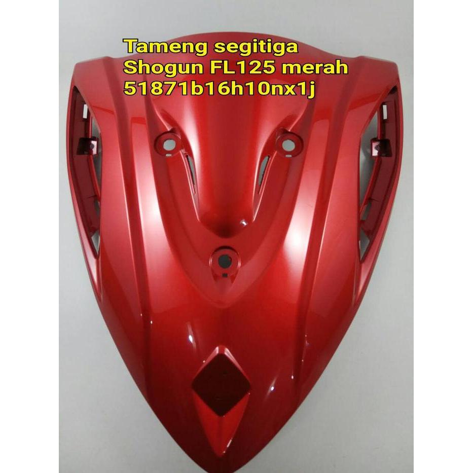 Tameng Segitiga Shogun Fl125 Merah Metalik