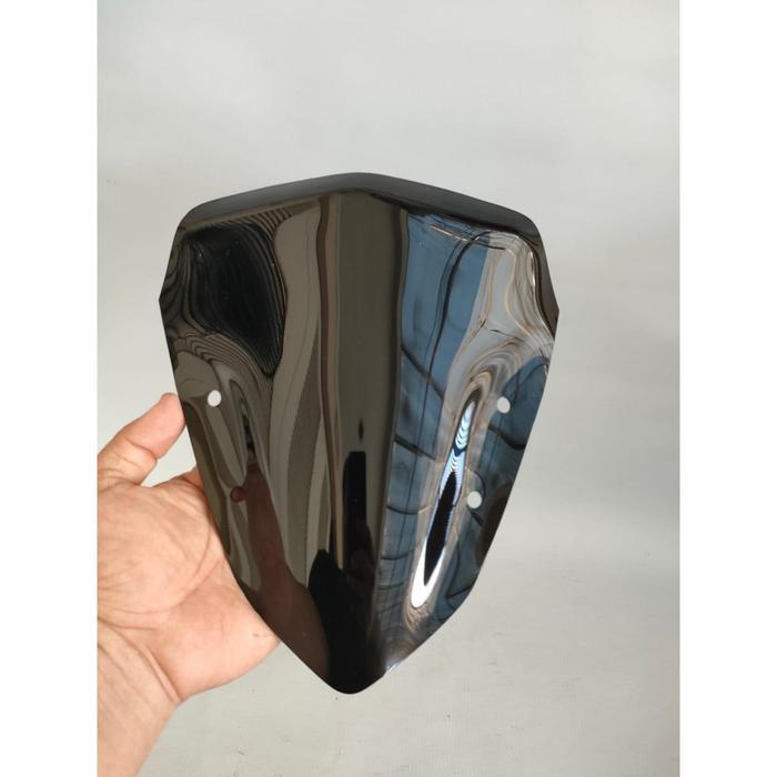 "New" Visor Aerox Standar Bening Black Windshield Yamaha Aerox 155 Connected Tebal Motorcycle