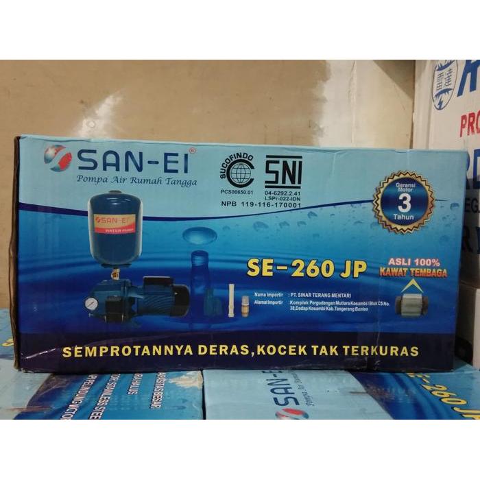 PROMO POMPA AIR SUMUR DALAM JET PUMP SAN EI 260 JP