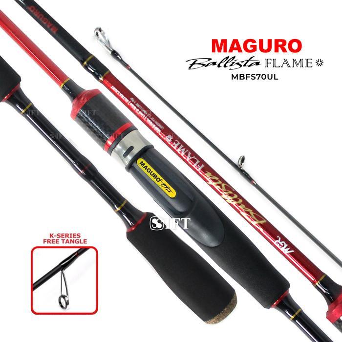 Ready Joran UL MAGURO BALLISTA FLAME - ICE 2-6 lbs Ultralight Casting