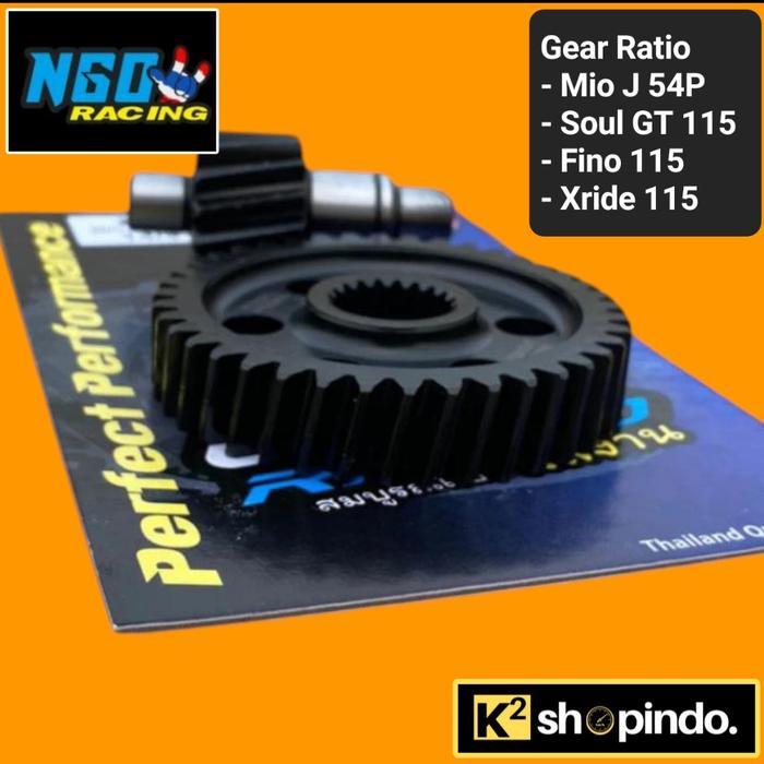 Gear Ratio Gigi Rasio Mio J Mio Gt Fino 115 Soul Gt 115 Xride 115 Ngo Racing