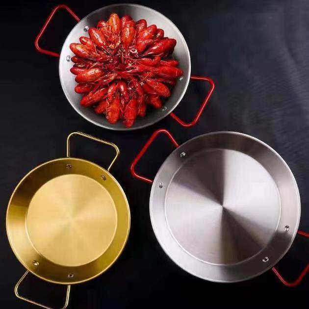 Paella /Seafood Pan Gold 28 cm