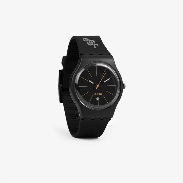 Geoff Max - Slava Black Gold Jam Tangan Watch Unisex Stainless Watches