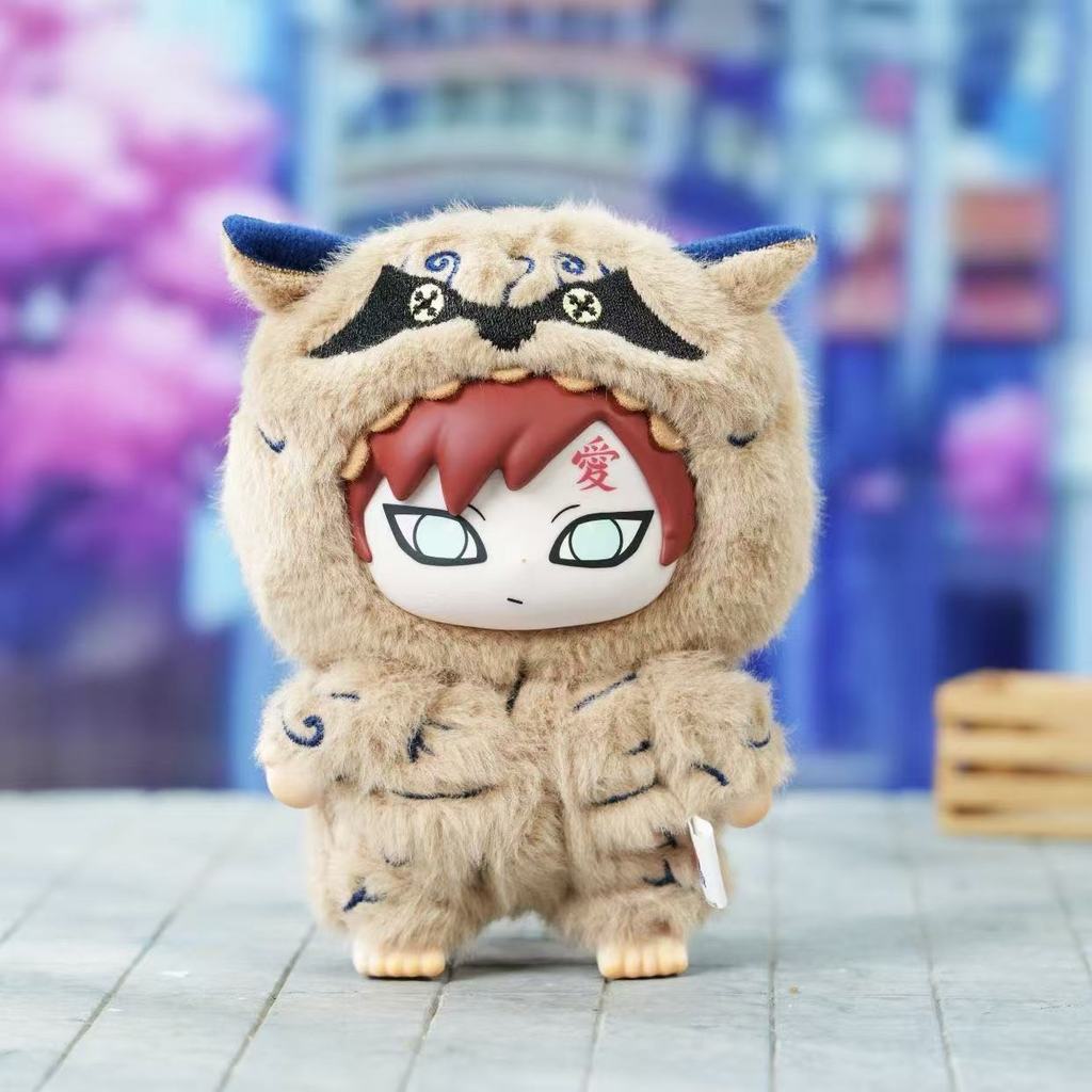 New Naruto Shippuden Beast Party Series Plush Doll Blind Box Chibi Kakashi Sasuke Surprise Blind Box