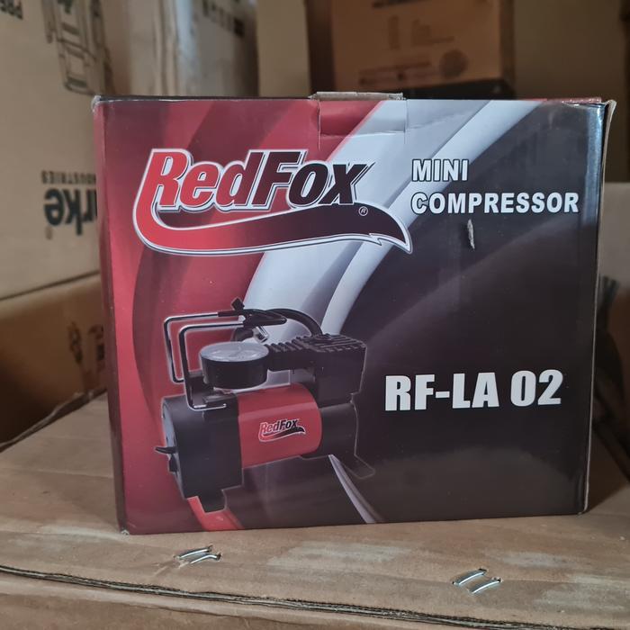 FREE ONGKIR KOMPRESOR POMPA ANGIN BAN MOBIL DC POMPA OTOMATIS MINI 250 PSI REDFOX BISA COD
