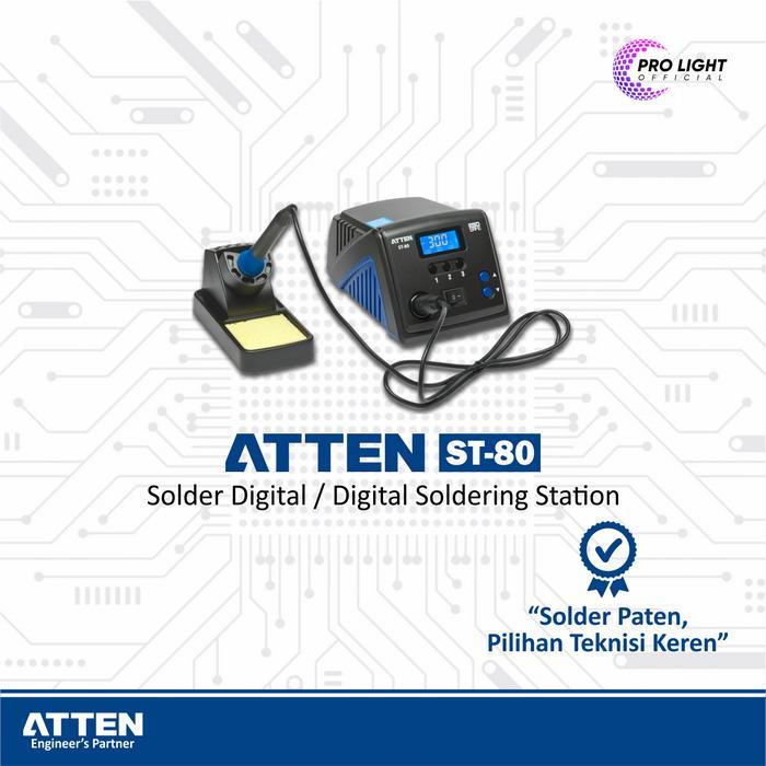 Atten ST80 - Solder Digital / Digital Soldering Station / Mesin Solder
