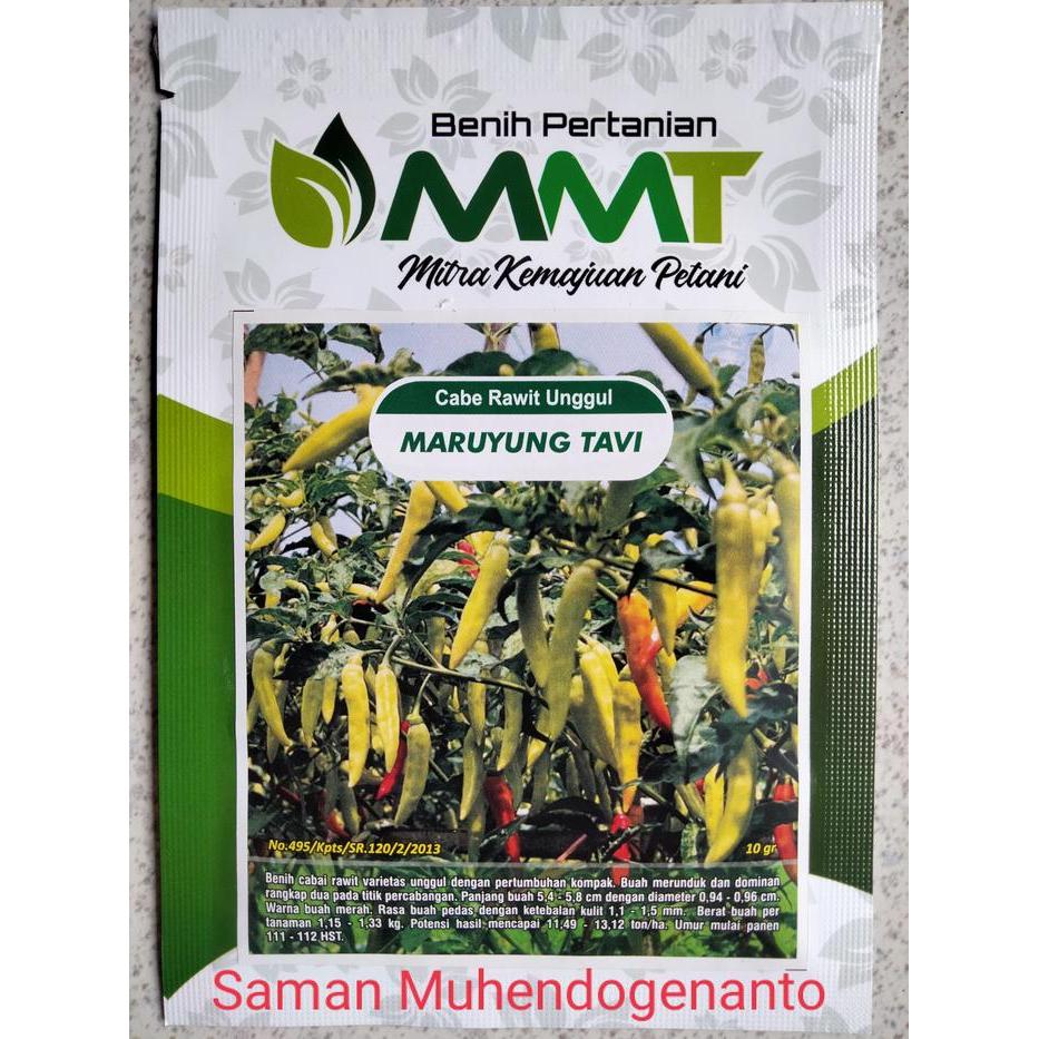 ASLI Benih Cabe Rawit MARUYUNG TAVI 10 Gram - Bibit Cabe 212 Cabai kaliber viral ABSOLUT new