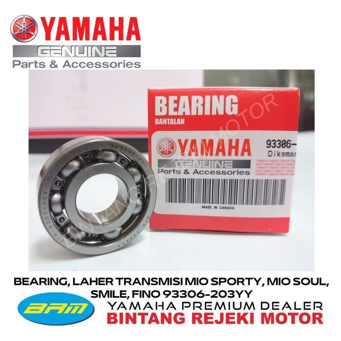 Bearing, Laher Transmisi Mio Sporty, Mio Soul, Smile, Fino 93306-203Yy