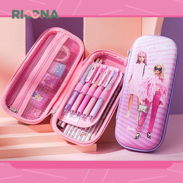 Tempat Pensil Barbie Bahan EVA Kotak Pensil Barbie
