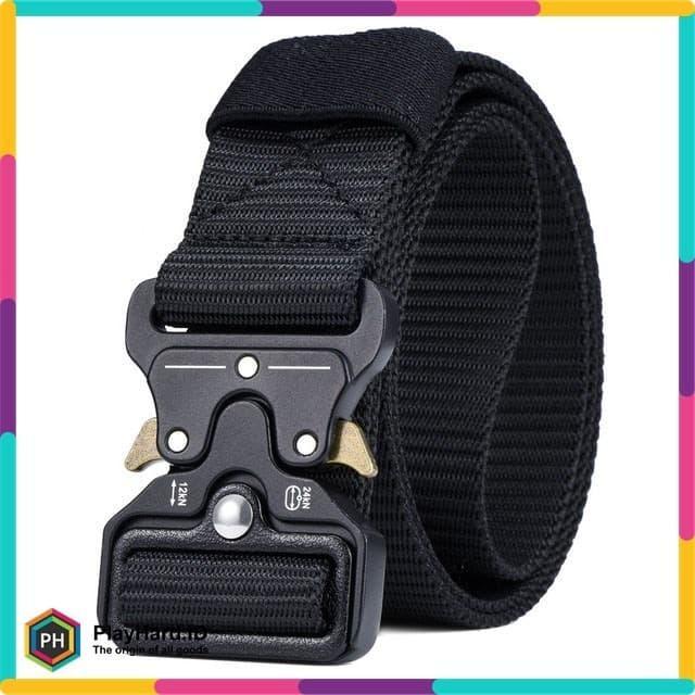 MILUOTA TALI IKAT PINGGANG CANVAS MILITARY TACTICAL 125CM BELT KANVAS