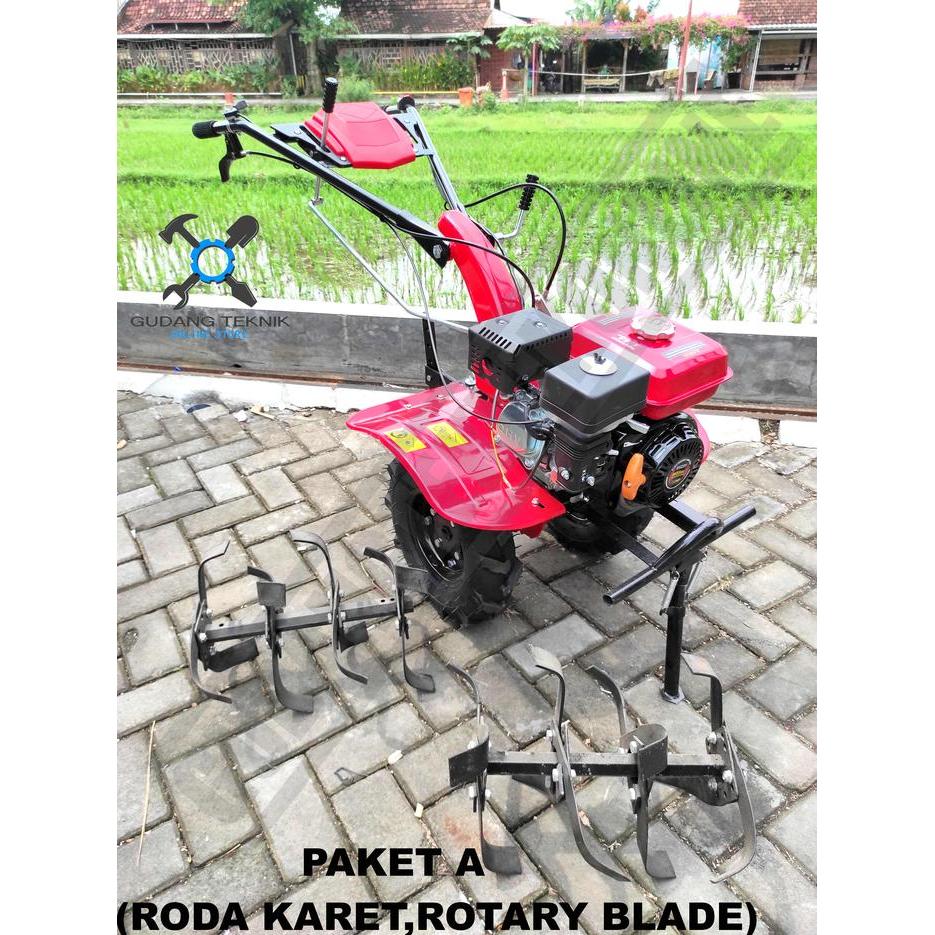 Mesin Traktor Mini Cultivator MOLLAR MLR TL17-900 Mesin Bajak Sawah - PAKET A