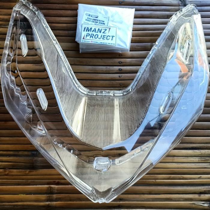 MIKA LAMPU / KACA DEPAN VARIO 125/150 ESP ORIGINAL QUALITY