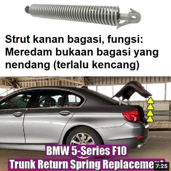 BMW F10 523i 520i 520d Shock Strut Kanan Per Kap Bagasi