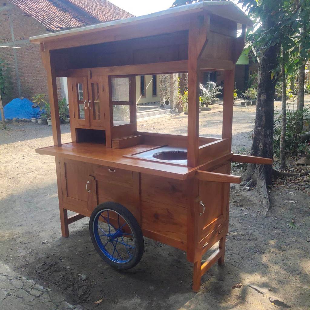 gerobak bakso dorong