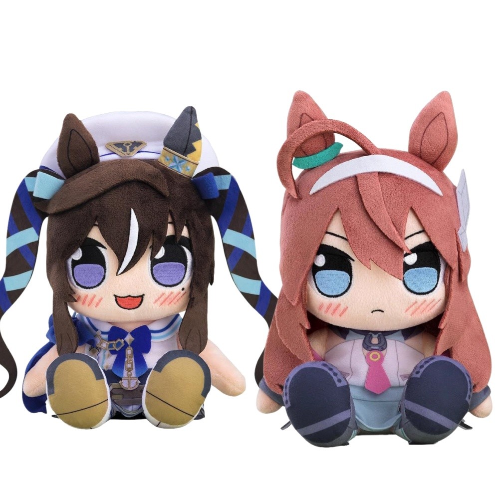 New Uma Musume Pretty Derby Plush Doll Toy Cute Cartoon Soft Verno Light Oguri Cap Plush Dolls Game