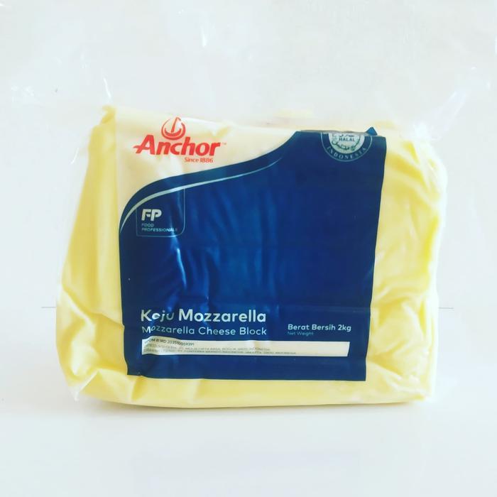 Anchor Mozzarella Cheese 2kg Keju