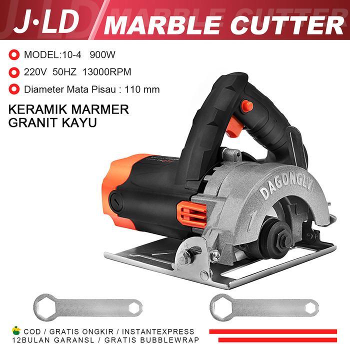 Krisbow - 4Inch Mesin Potong Keramik 900W / Marble Cutter J110 Cocok Buat Potong Keramik Granit Bisa