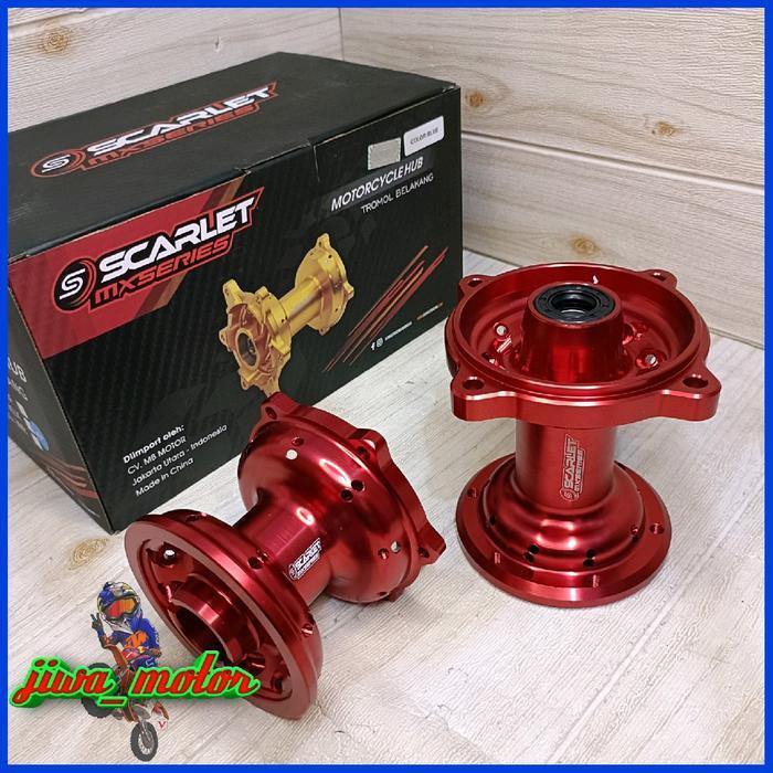 Diskon Tromol Cnc Crf Klx Dtracker Wr Scarlet Mx Series Hole 36 Warna Hitam Merah Biru Orange Hijau
