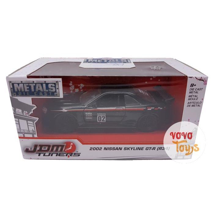 Jada JDM Tuners 1:32 2002 Nissan Skyline GT-R (R34)