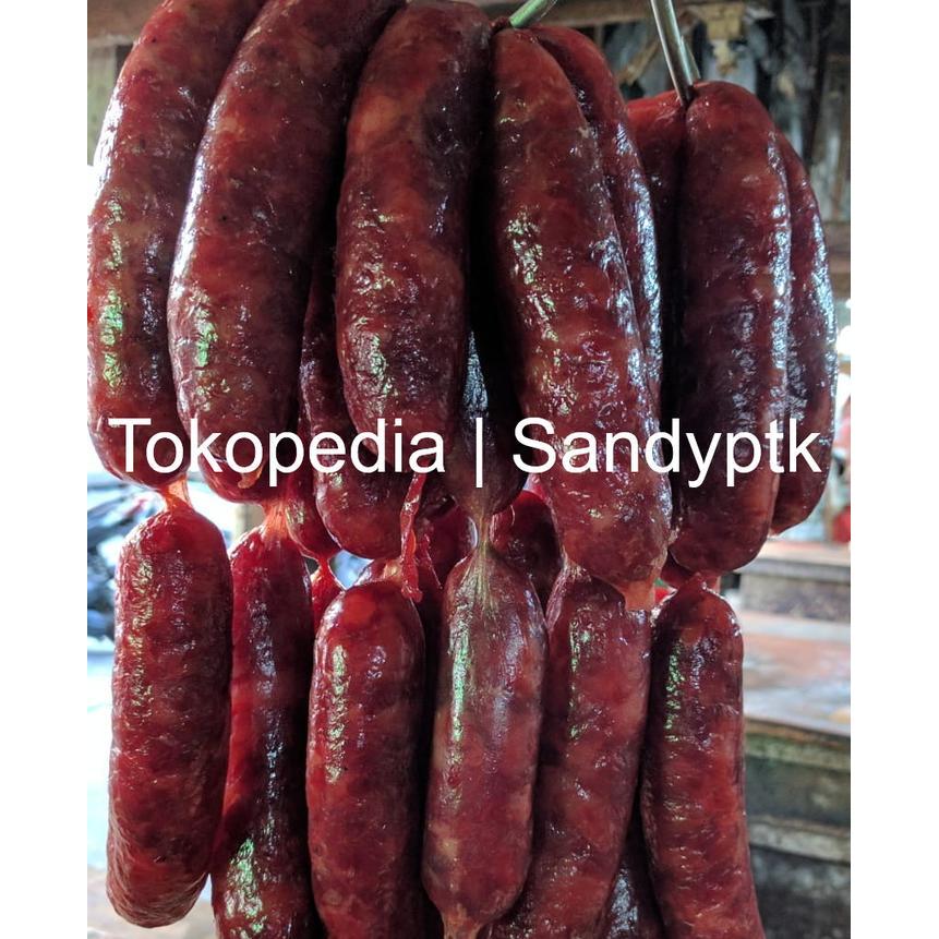 Sosis Babi Panggang Lapciong Lapchiong Kuan Chiang Konchong Pontianak Best Seller