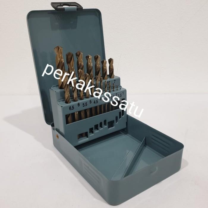 Mata Bor Stainless Bofa Hss Co Cobalt Set 1 - 10Mm 19 Pcs Jobber Drill Tbk