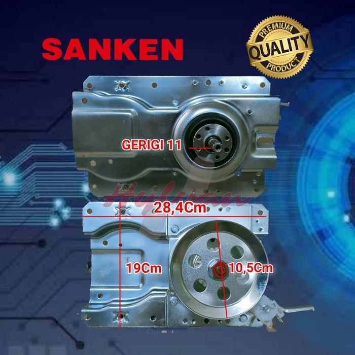 GEARBOX MESIN CUCI SANKEN 1 TABUNG AUTOMATIC PREMIUM