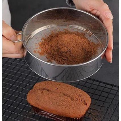 Diskon Saringan Ayakan Tepung Bubuk Coklat Santan Filter Mesh Stainless Steel 304 Anti Karat Alat