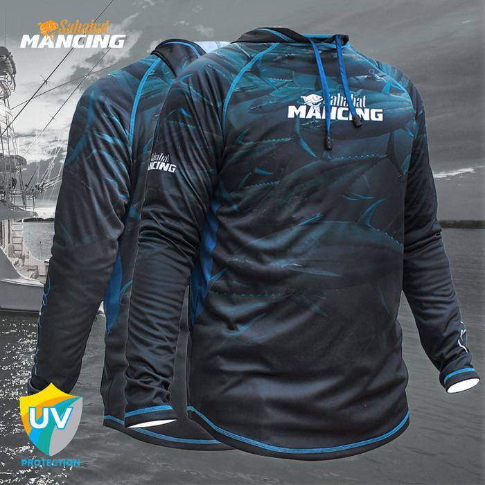 Jersey Sm Oceanic Uv Protect Hoodie Premium Sahabat Mancing