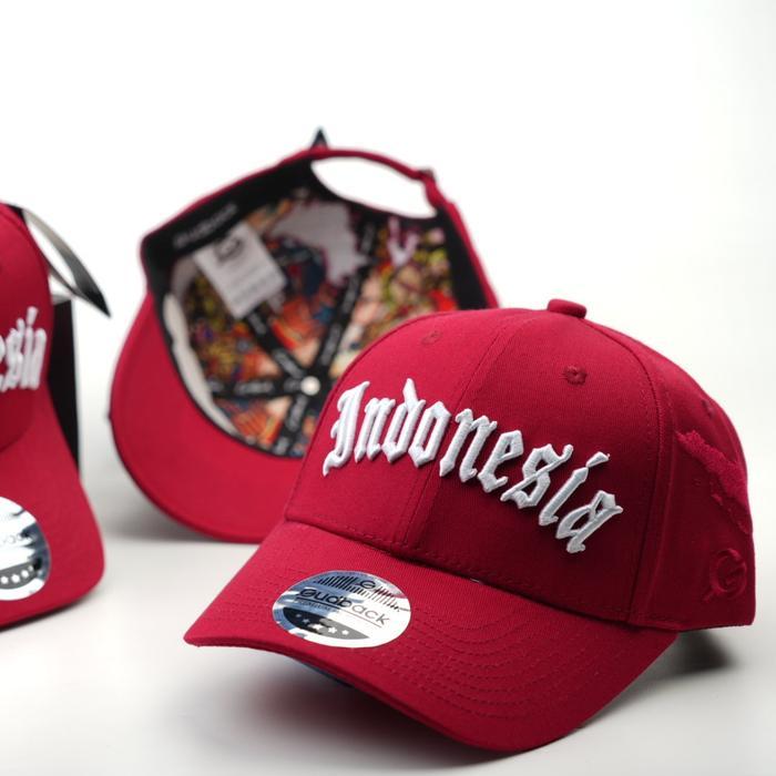 Topi Basabell Gudback Original Indonesia Merah