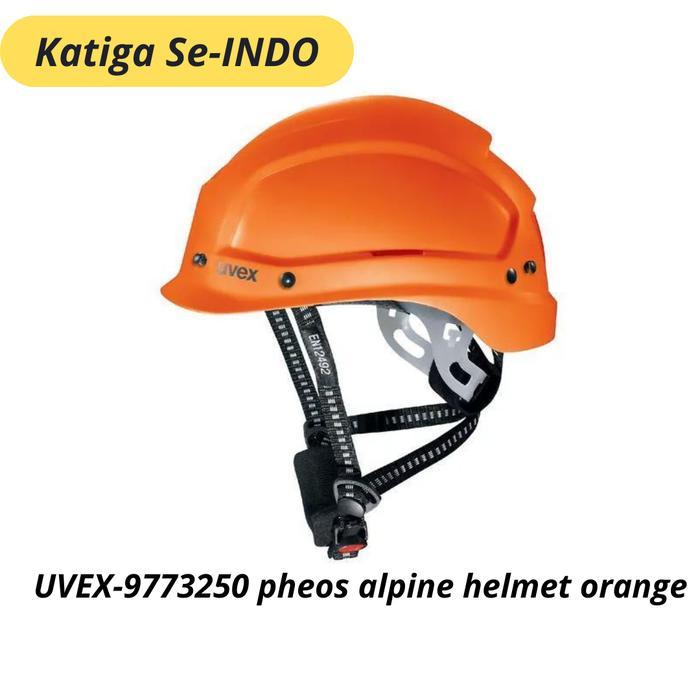 UVEX Helmet Safety Type 9773250 Pheos Alpine Safety Helmet Orange