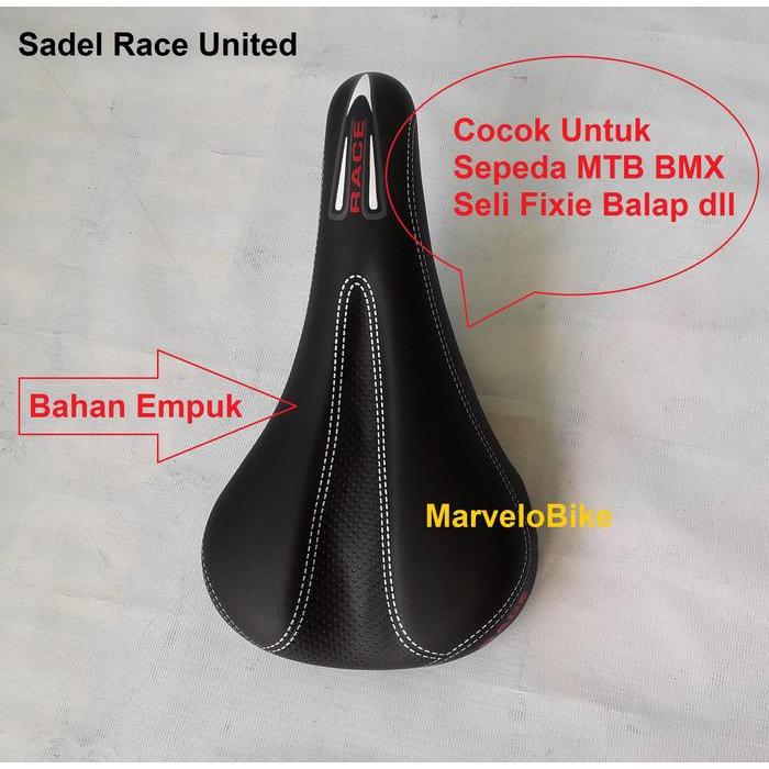 Sadel Sepeda Mtb United Race / Sadel United Race #Gratisongkir