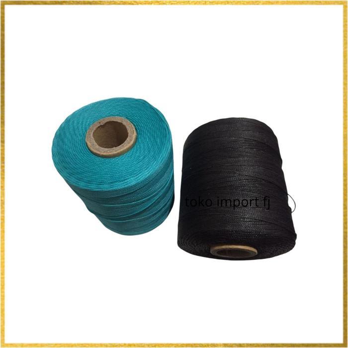 0.6mm Leather Polyester Wax Round Thread Benang Jahit Kulit Kerajinan