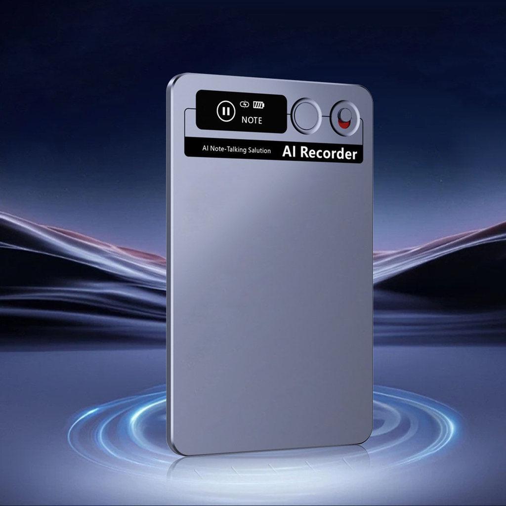 AI Voice Recorder with Real-Time Transcription & Translation Digital Voice Recorder Audio Recorder