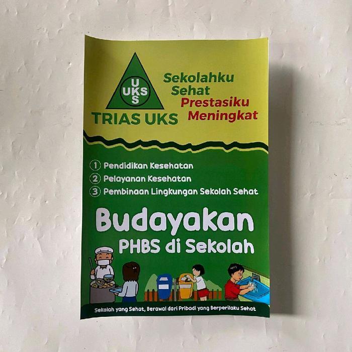Poster Sekolah Terlengkap - Paket Poster UKS, Poster Trias UKS, Poster Kesehatan untuk Sekolah